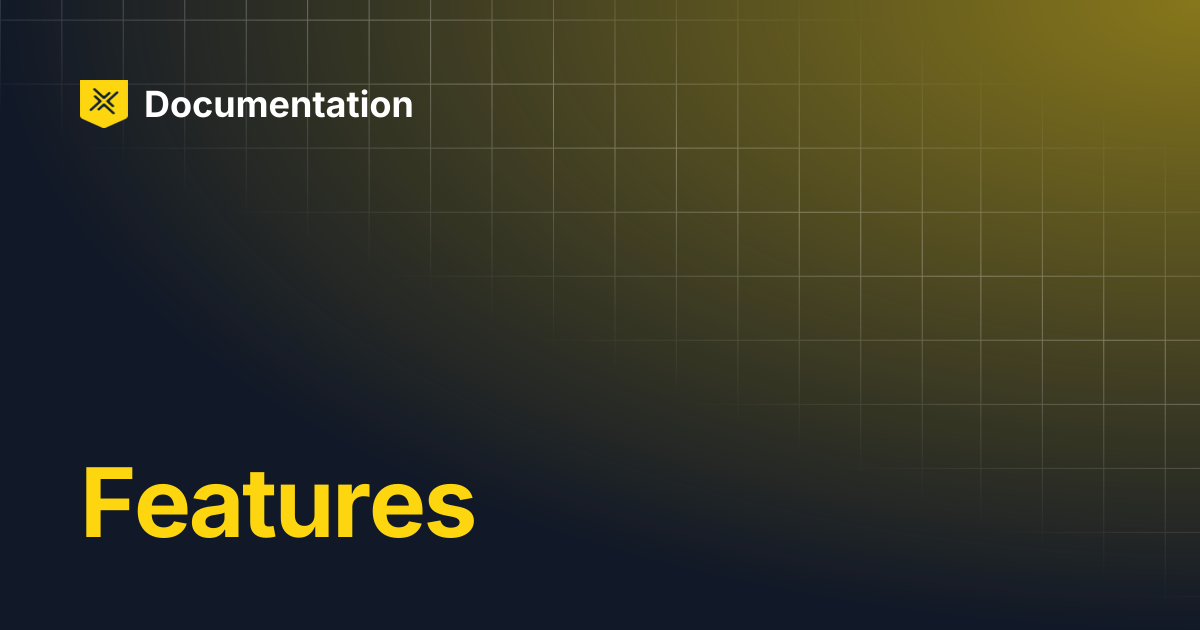 Features | Documentation